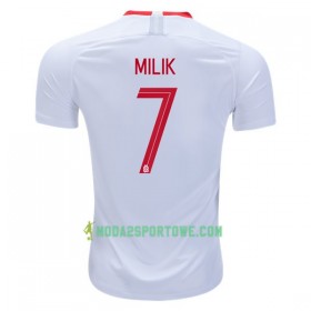 Koszulka Polska Milik 7 Mistrzostwa Świata 2018 Domowe Stroje Piłkarskie